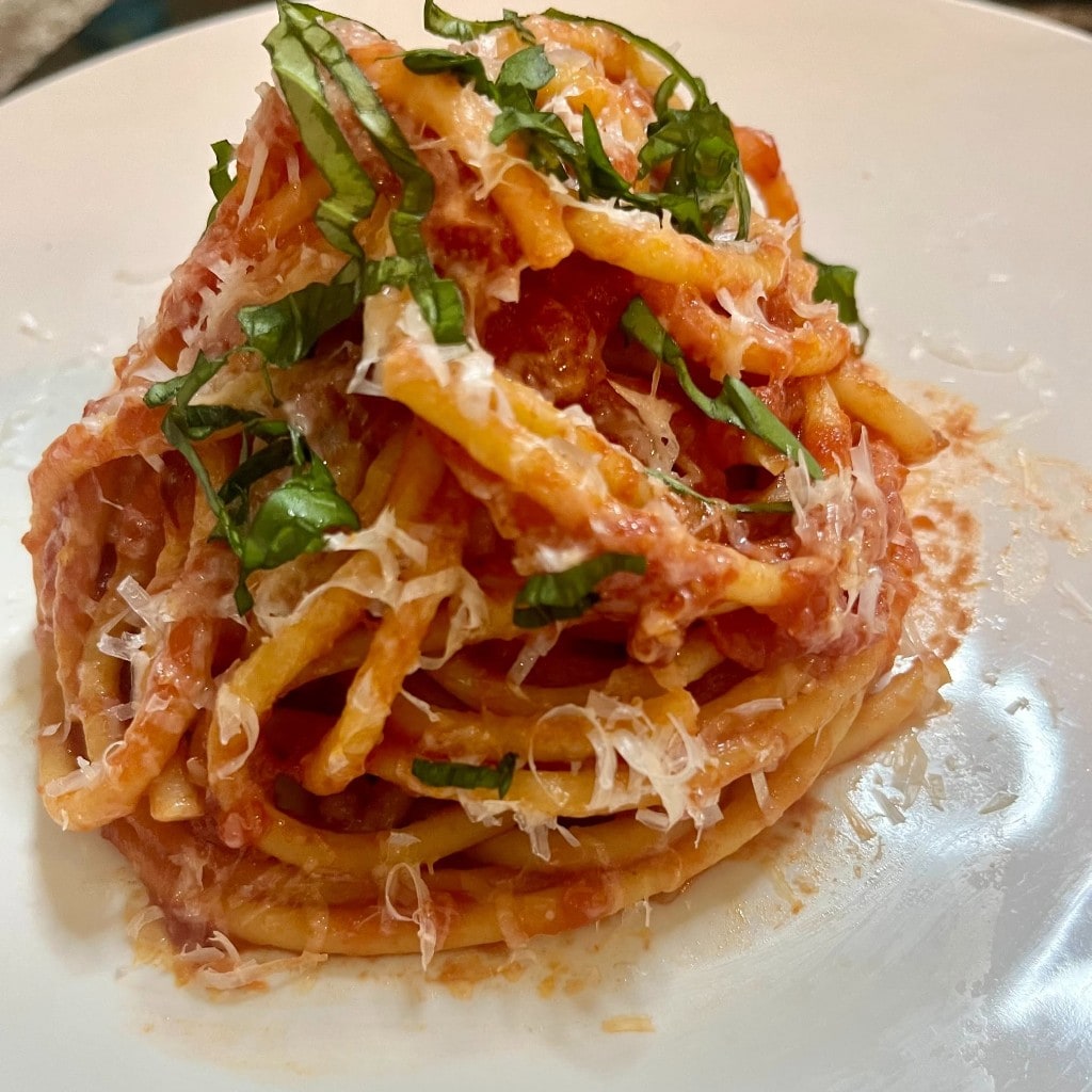 Green Thumb Initiative culinary nutrition pasta dish from a cooking program